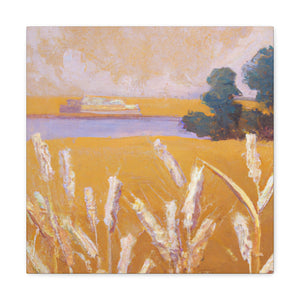 "Wheat Field Forever Gazing" - Canvas