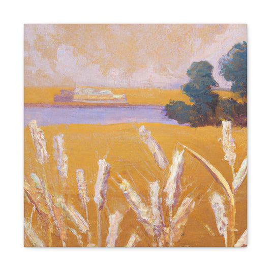 "Wheat Field Forever Gazing" - Canvas