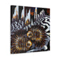 Porcupine in Impressionism - Canvas