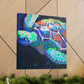 "Sea Turtle's Brilliant Hue" - Canvas