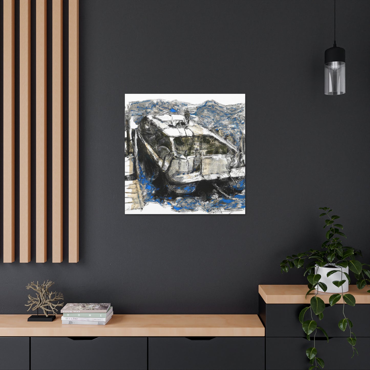 The Pontoon Voyage - Canvas