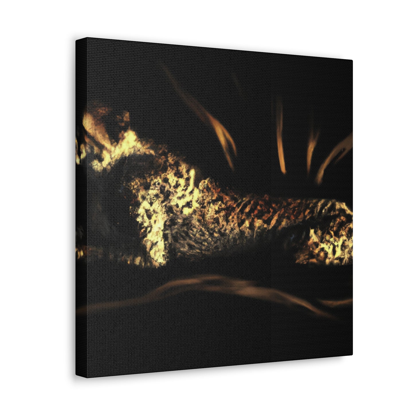 Cheetah in Motion. - Canvas