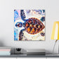 Sea Turtle Reflection - Canvas