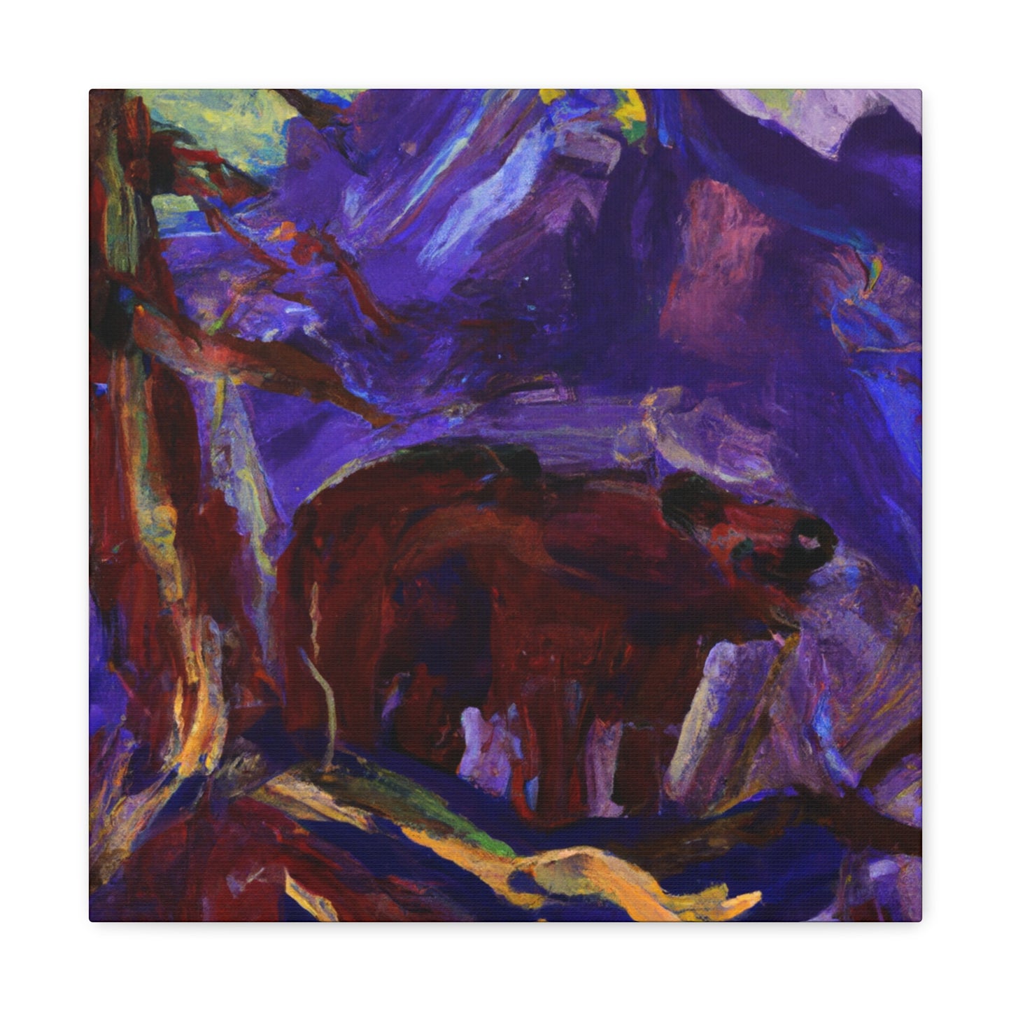 "Brown Bear Enigma" - Canvas