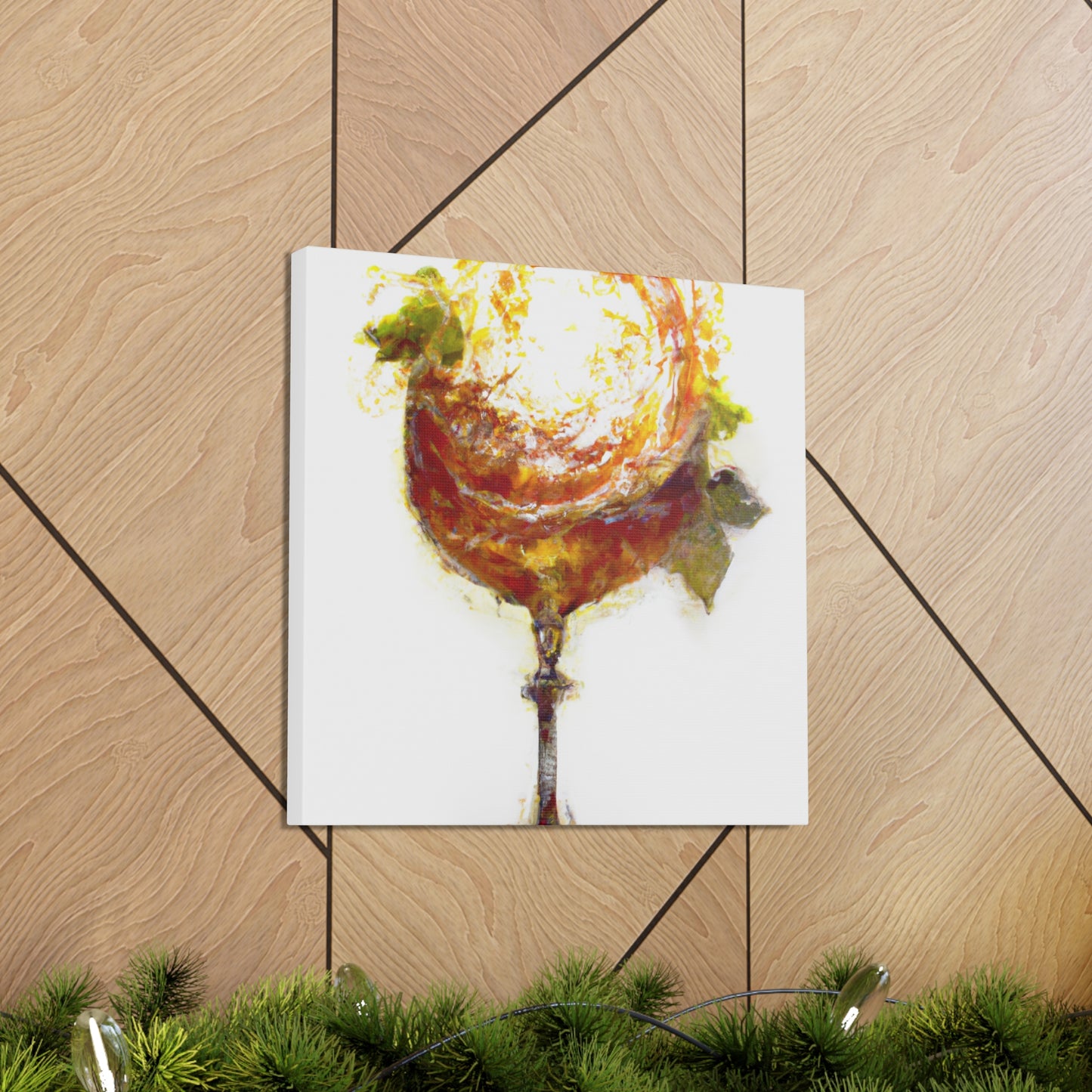 "Wine and Reflection" - Canvas