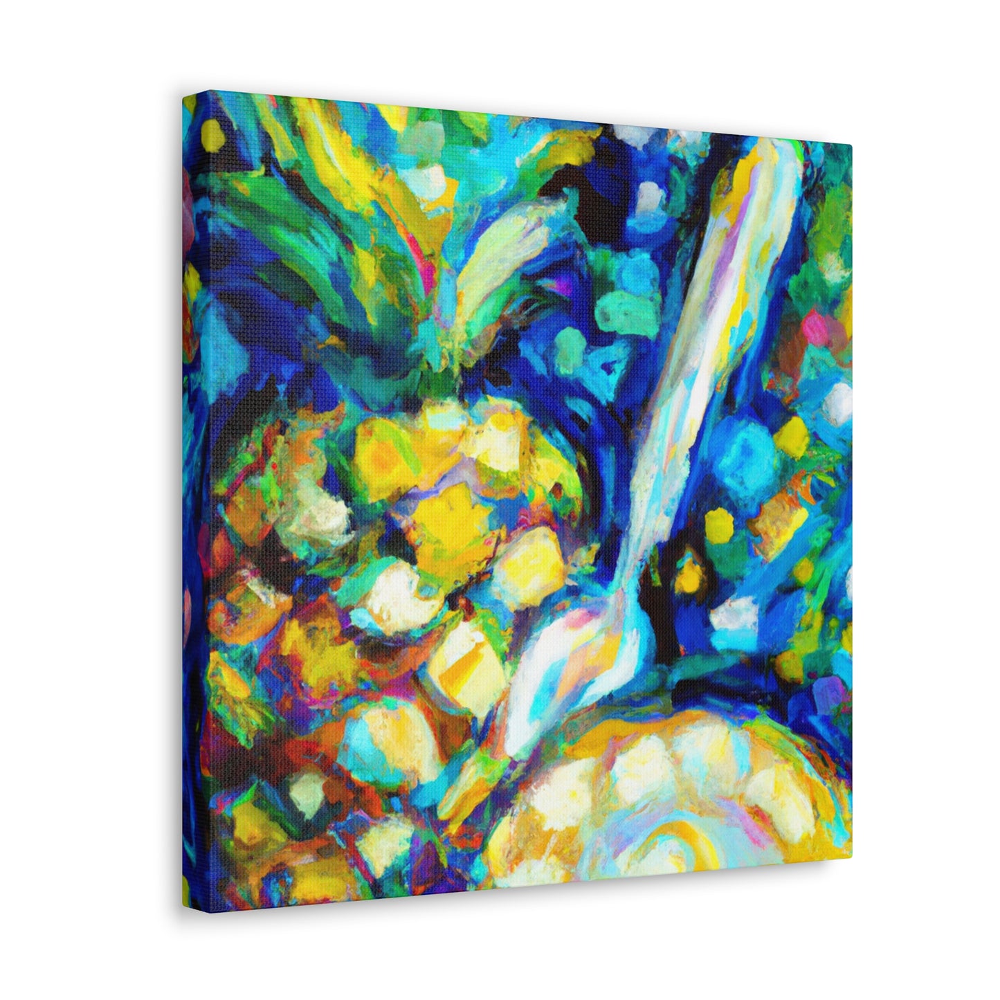 "Fauvist Pineapple Passion" - Canvas