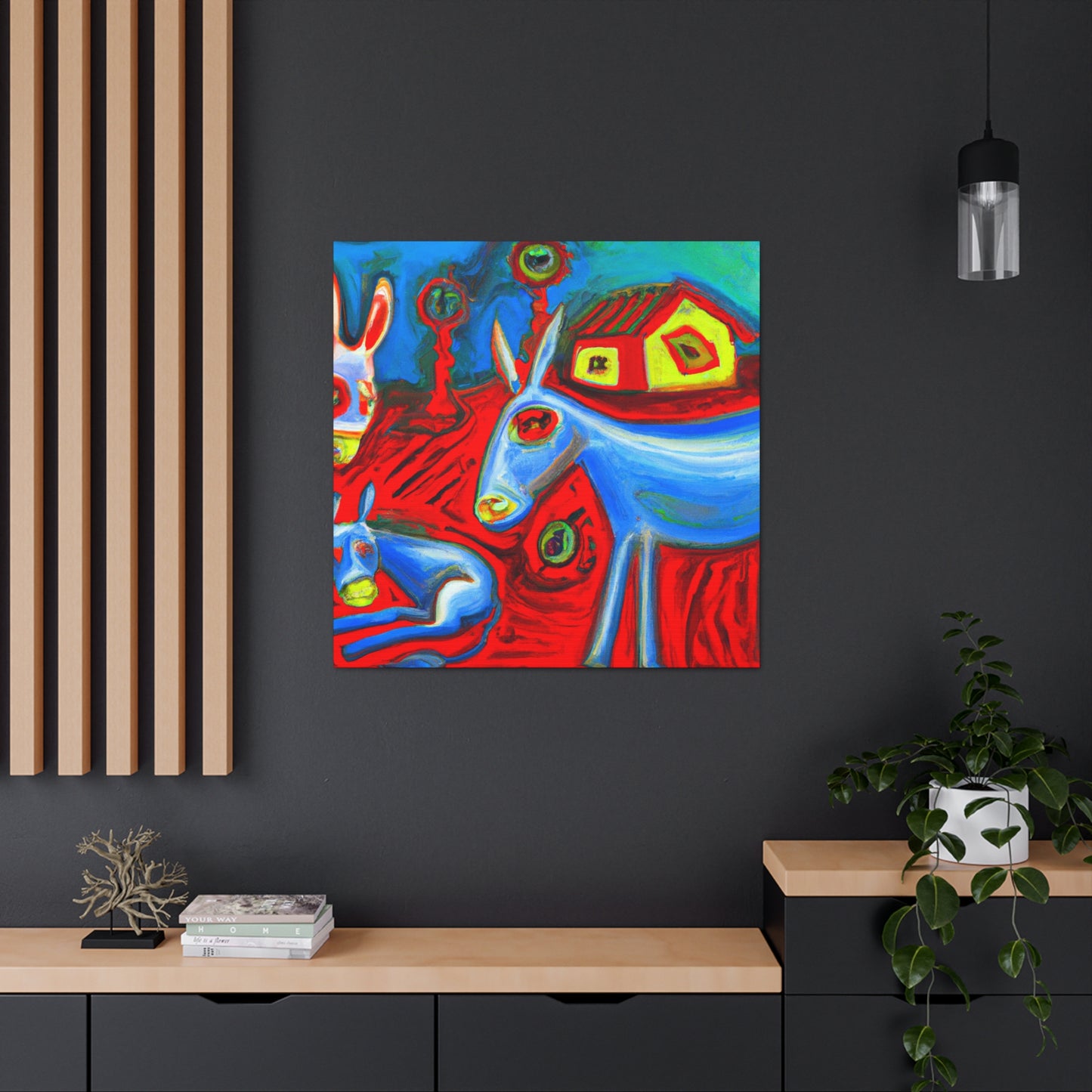 Mule in Dreamland - Canvas