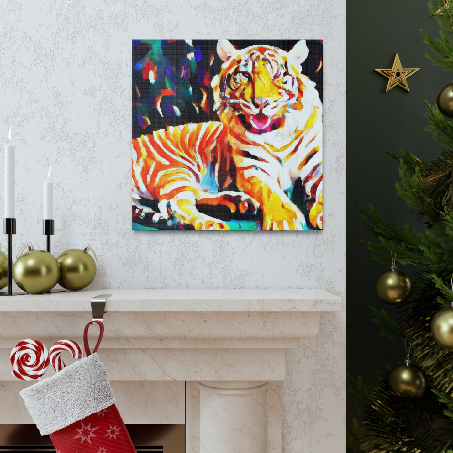 Majestic Bengal Tiger - Canvas