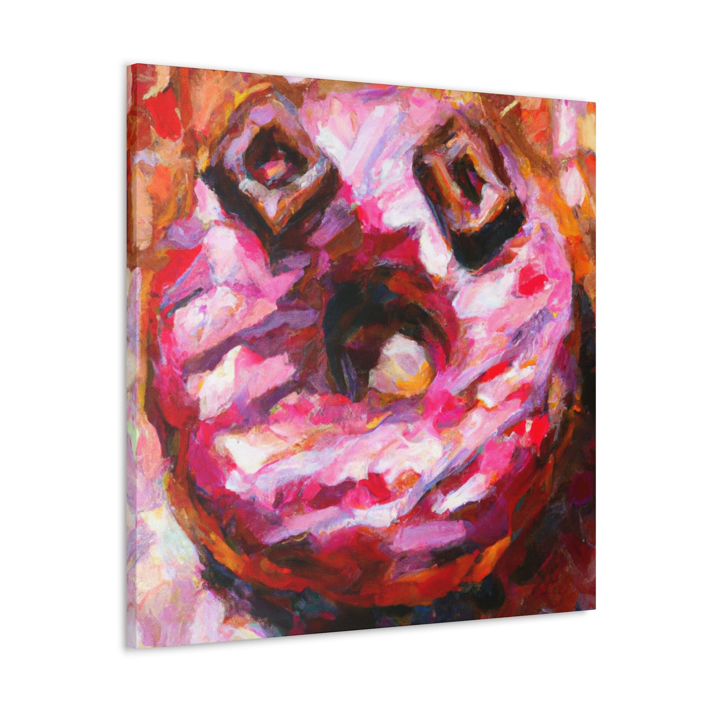 "Doughnut, Impressionist Style" - Canvas