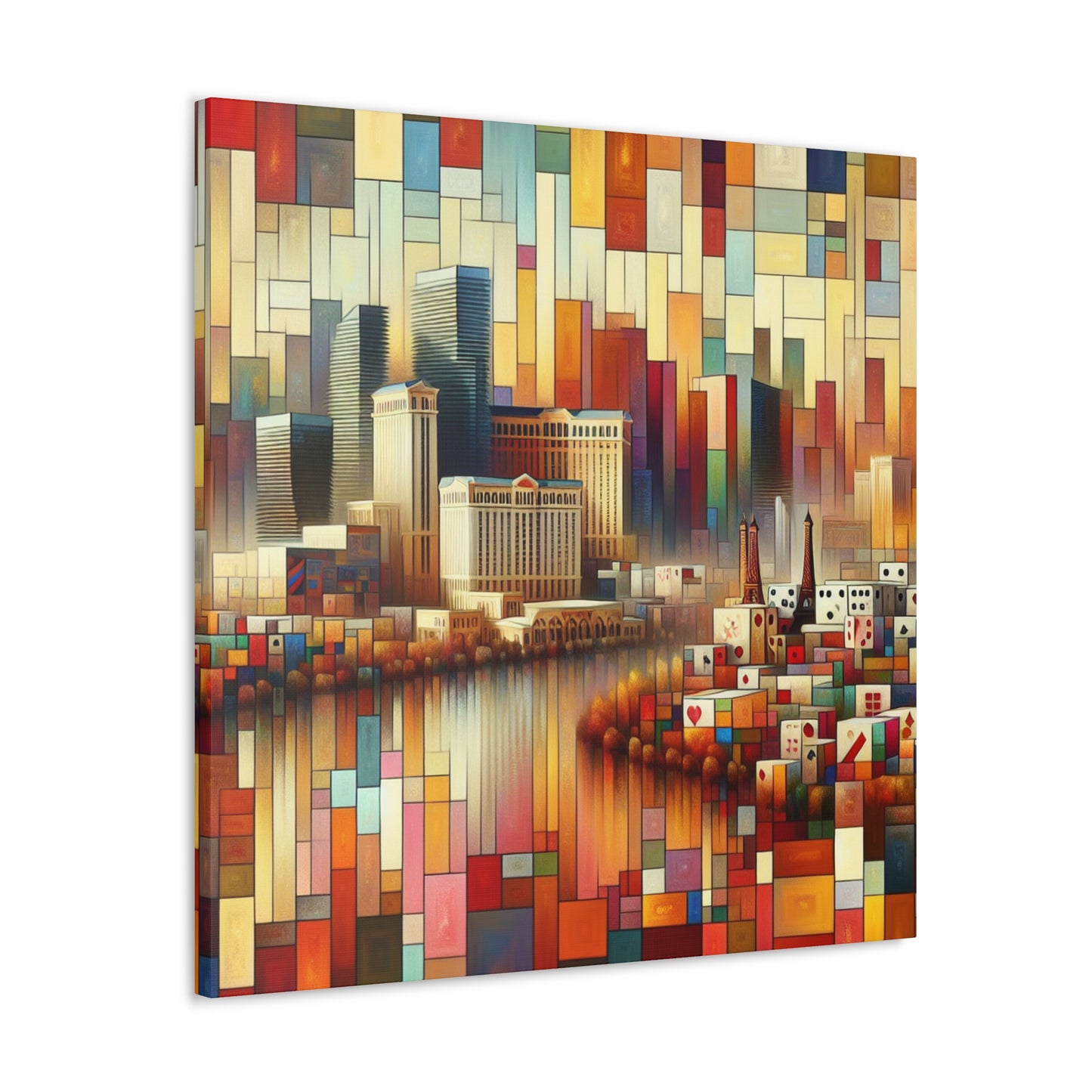 Vegas Illuminated Dreams - Canvas