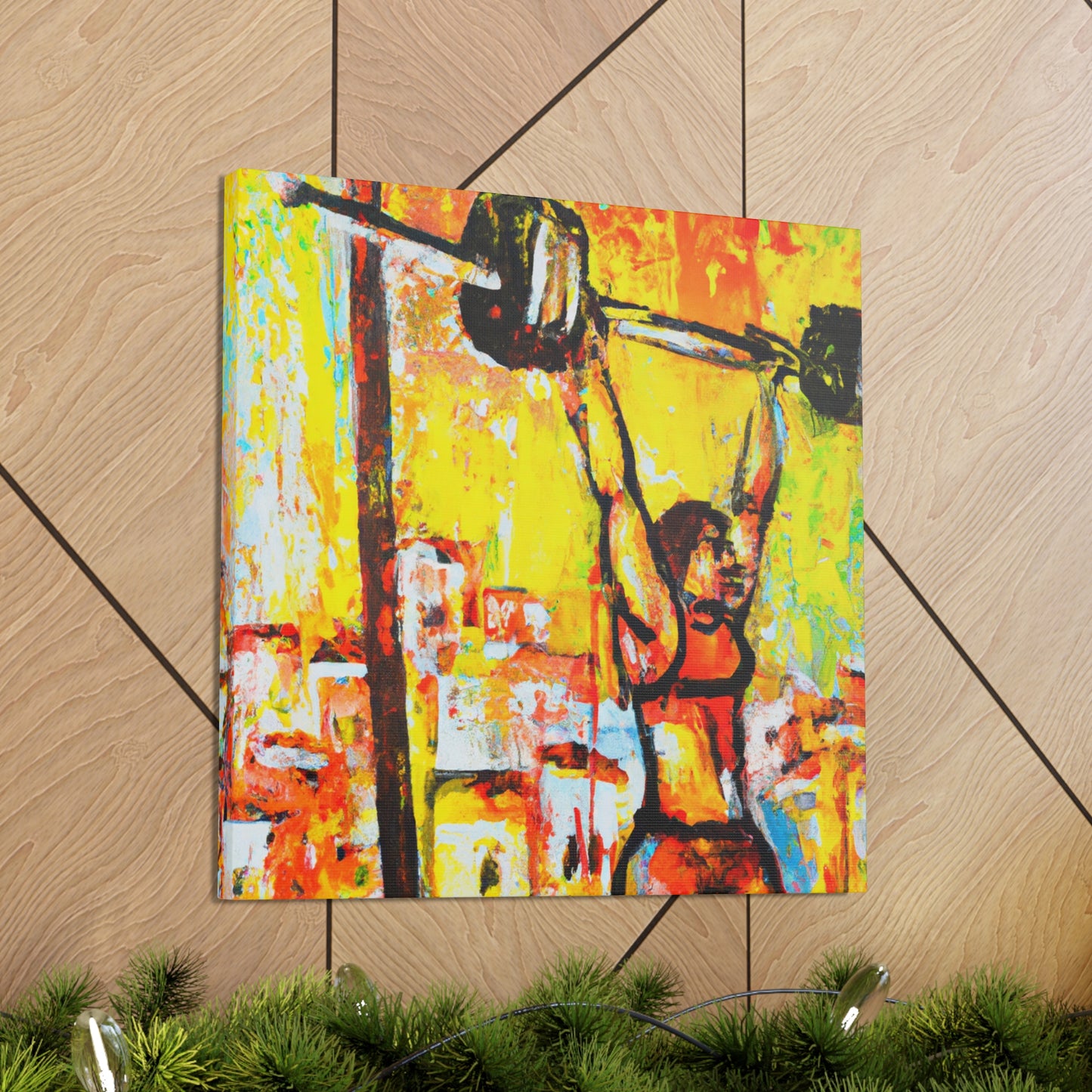 Strength Through Lifting - Canvas