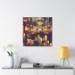 Whispered Revelry: Baroque Enclaves - Canvas