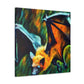 Mystic Indian Flying Fox - Canvas