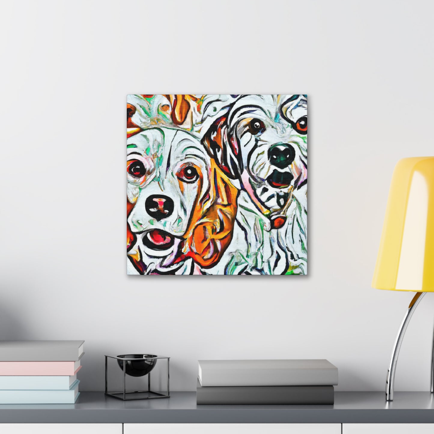 Spaniel in Abstractions - Canvas