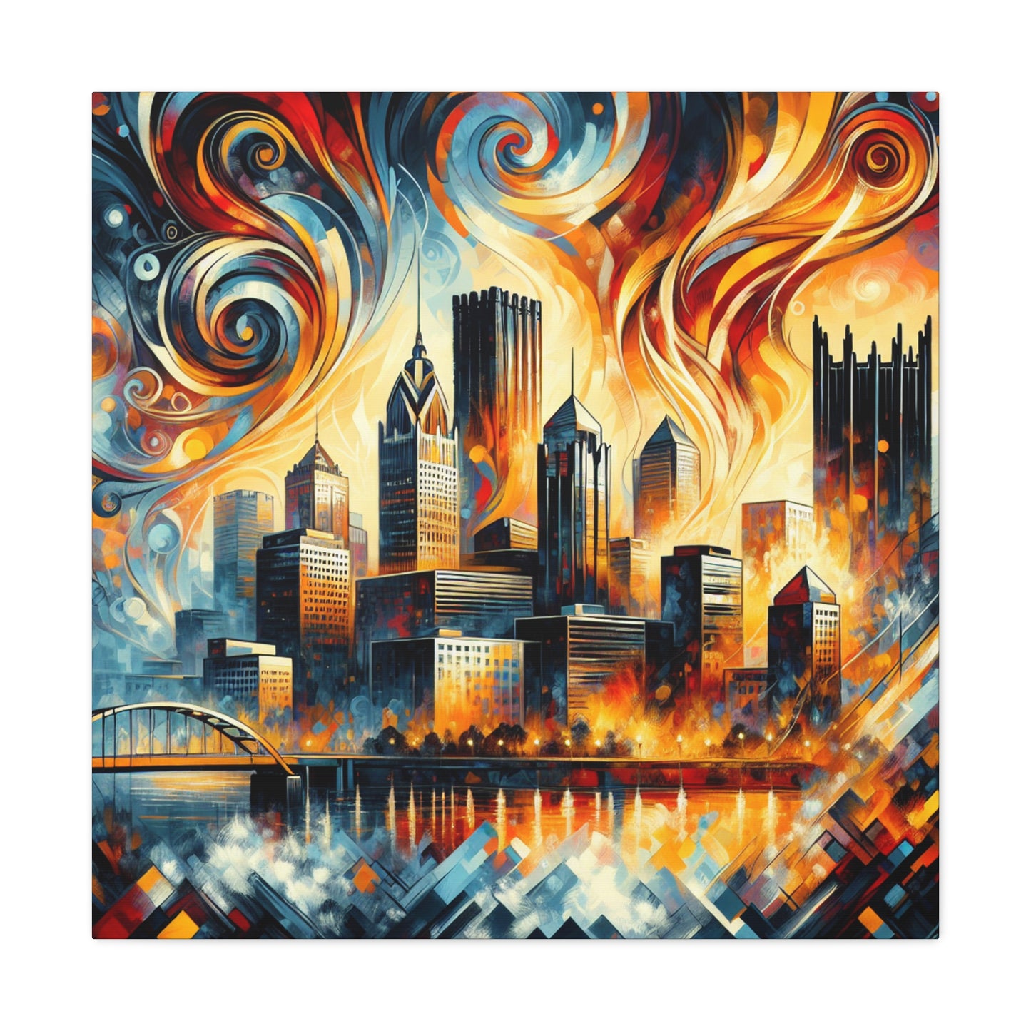 Steel City Symphony Energized - Canvas