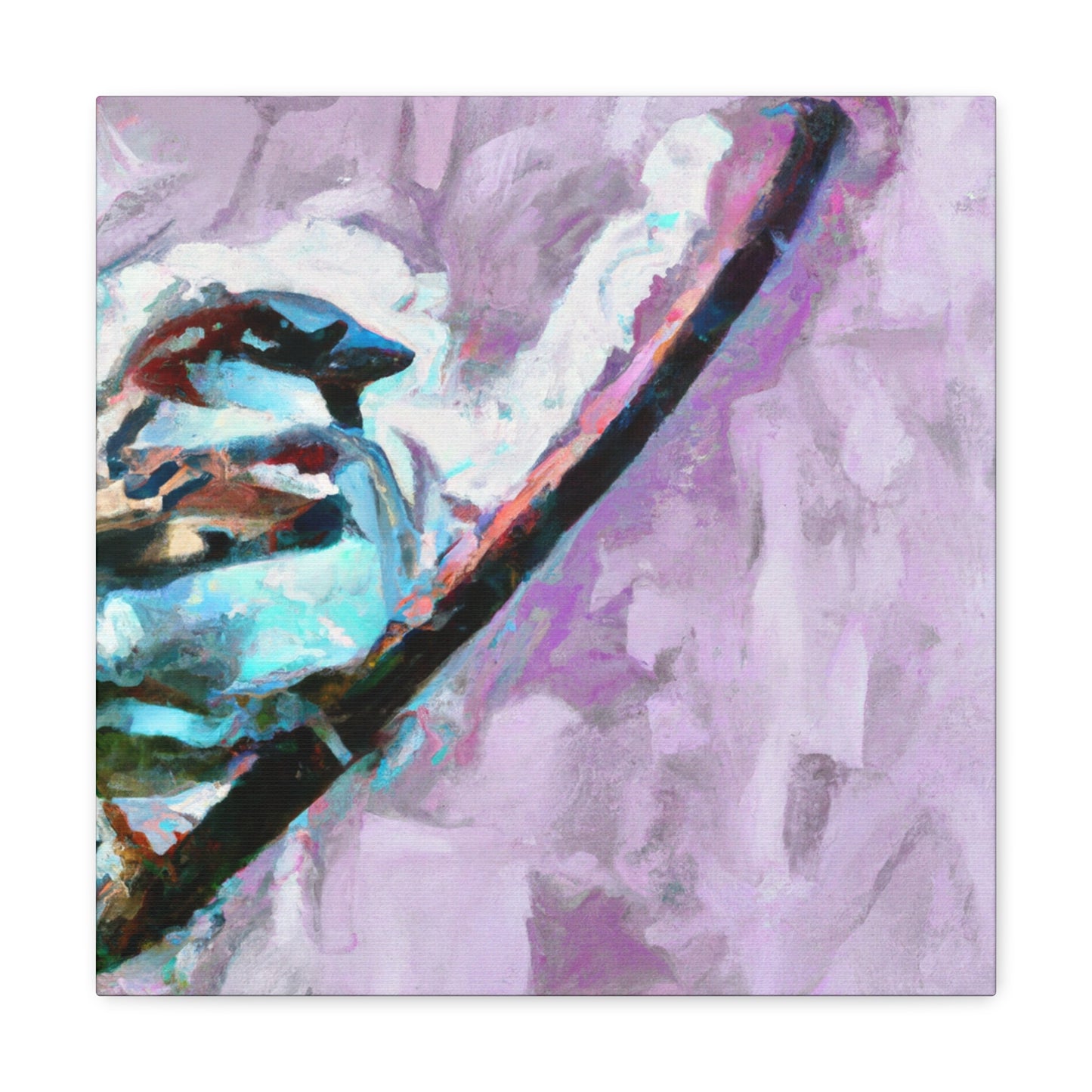 "Sparrow of Impressionism" - Canvas