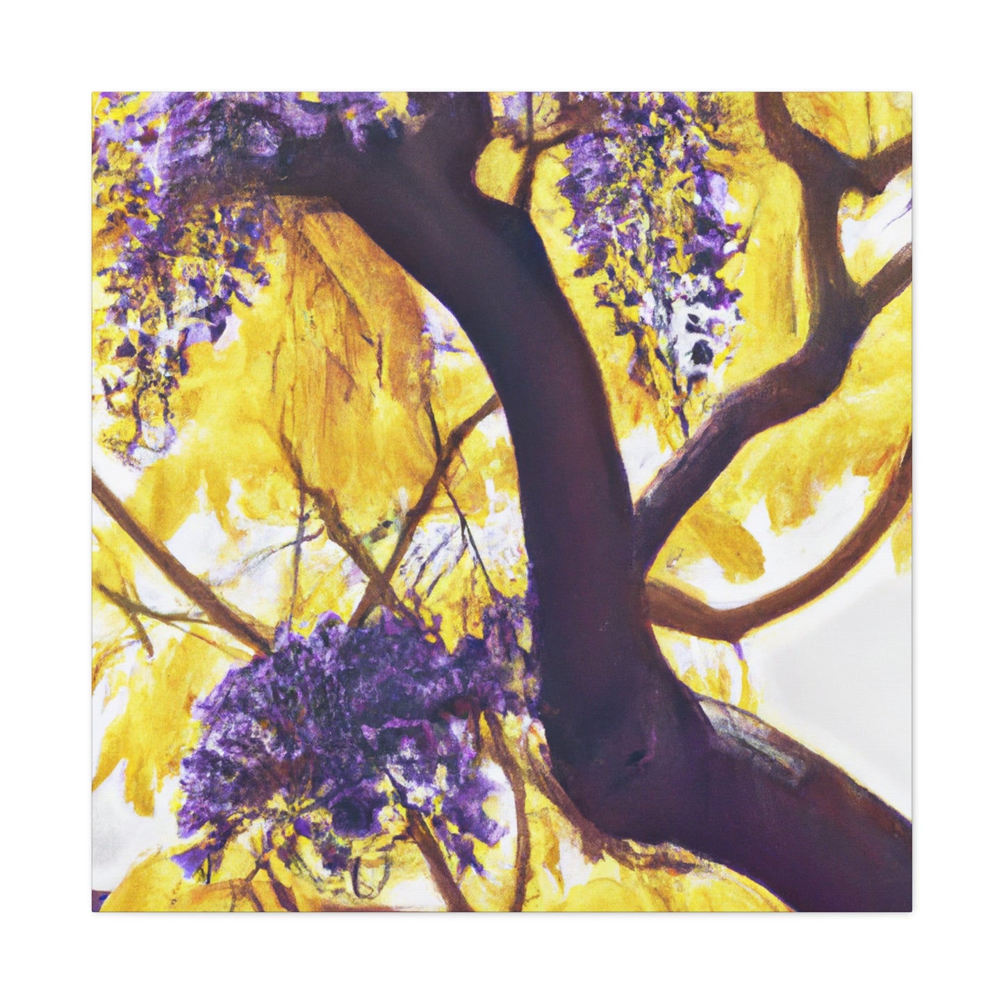 Jacaranda Dreamscape. - Canvas