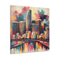 Magic City Vivid Expression - Canvas