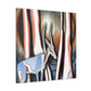 "Chamois in Art Deco" - Canvas