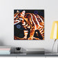 Tasmanian Tiger Reflection - Canvas