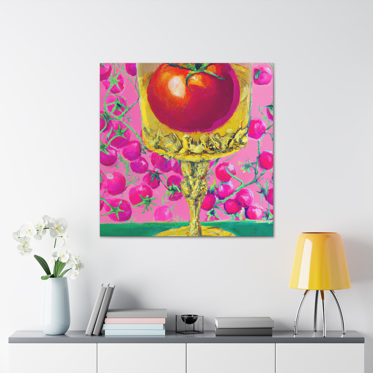 Tomatoes in Splendor. - Canvas