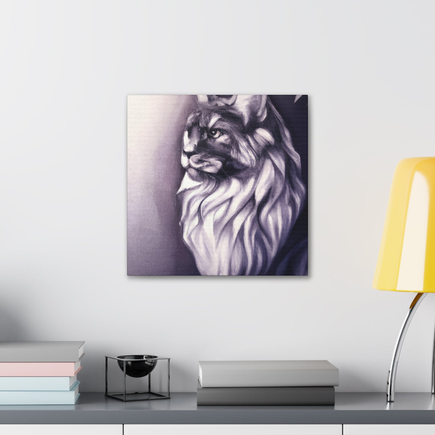 Maine Coon Reflection - Canvas