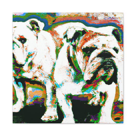 "Strength of Bulldog's Might" - Canvas