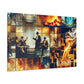 Gilded Prohibition Revelry - Canvas