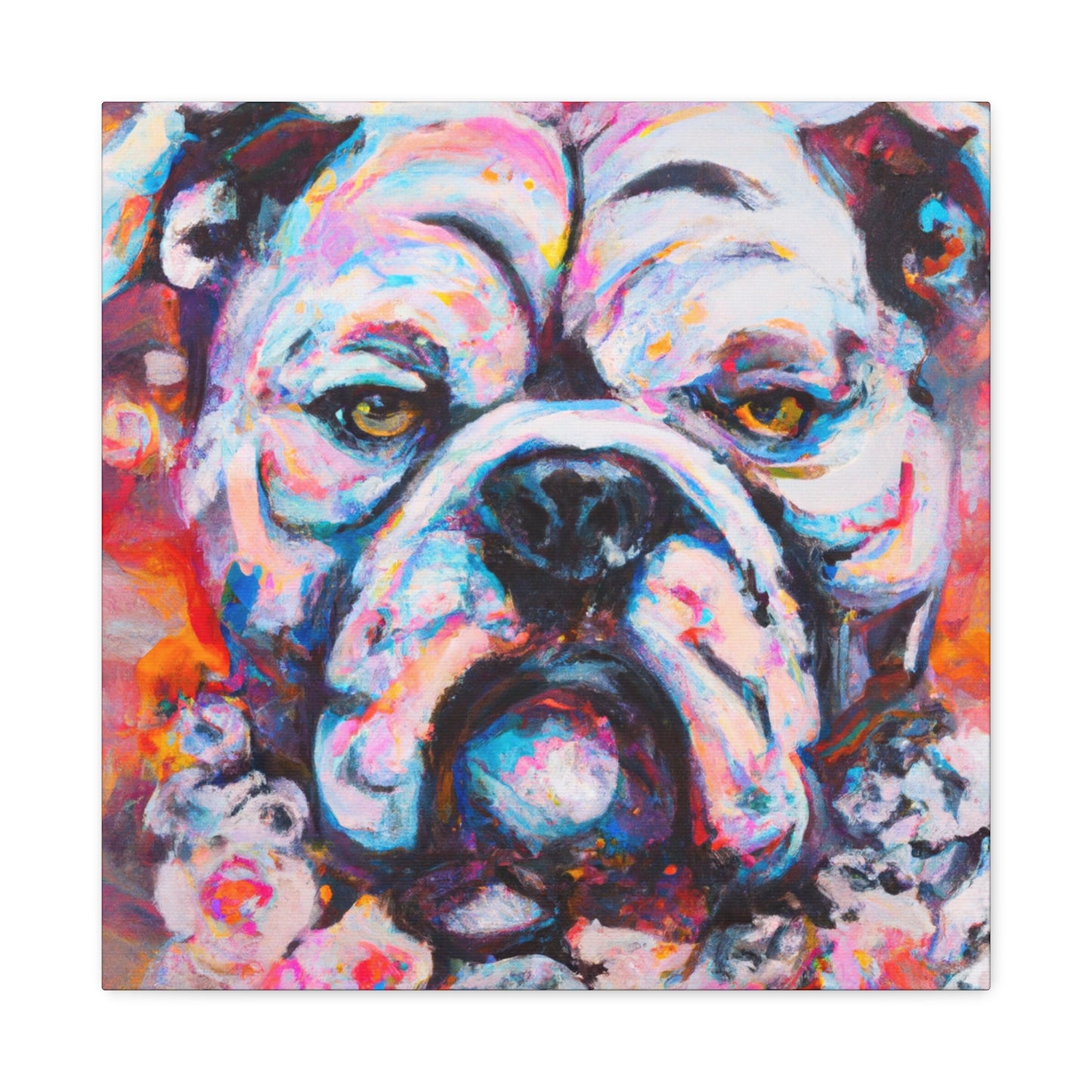 "American Bulldog Glory" - Canvas