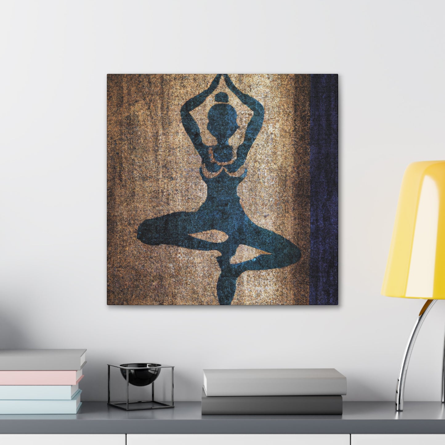 Yoga in Art Deco - Canvas