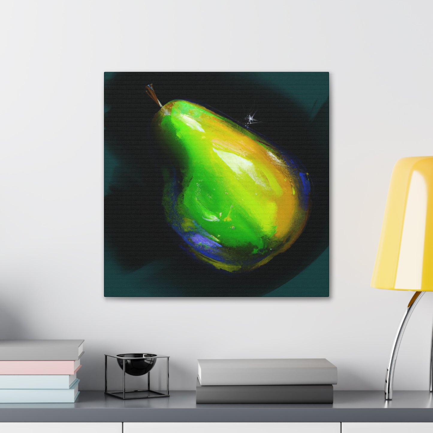 "Pear in Realism" - Canvas