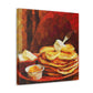 "Pancakes in Impressionism" - Canvas