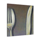 Silverware Reflections Splendor. - Canvas