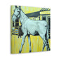 Mule of bygone days - Canvas