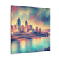 "Vibrant Cincinnati Mornings" - Canvas