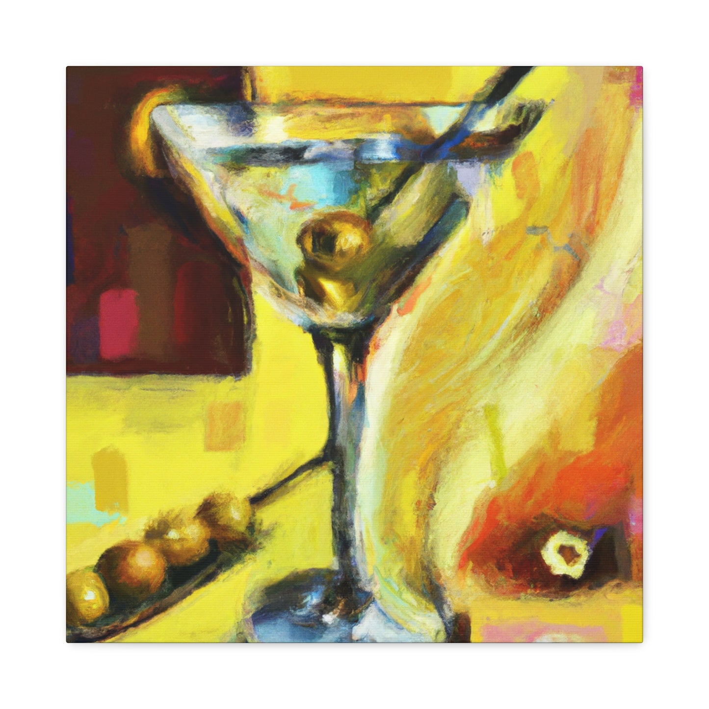 Martini: Impressionist Dream - Canvas