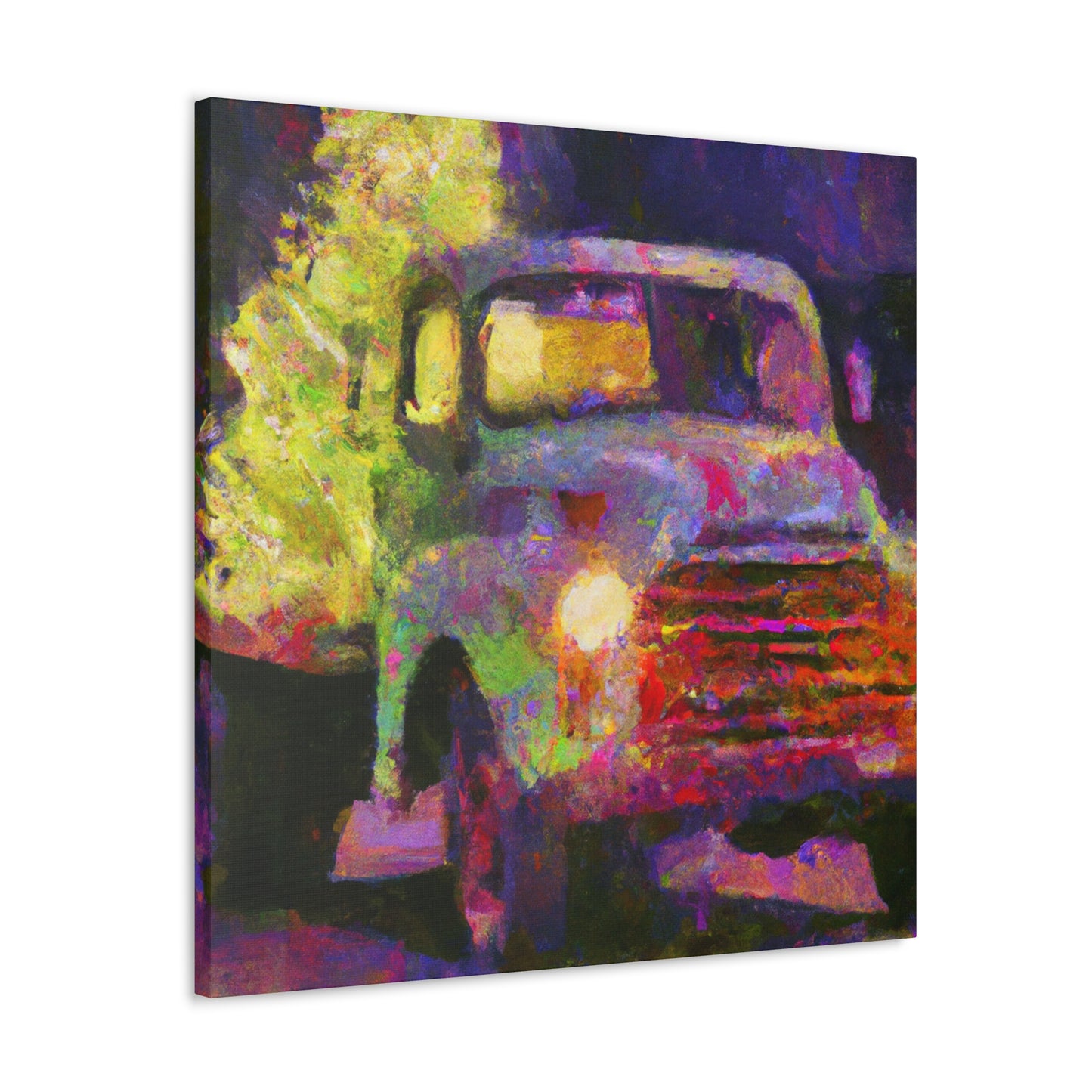 Vintage Holiday Delivery - Canvas