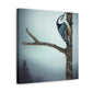 A Nuthatch's Visionary Flight - Canvas