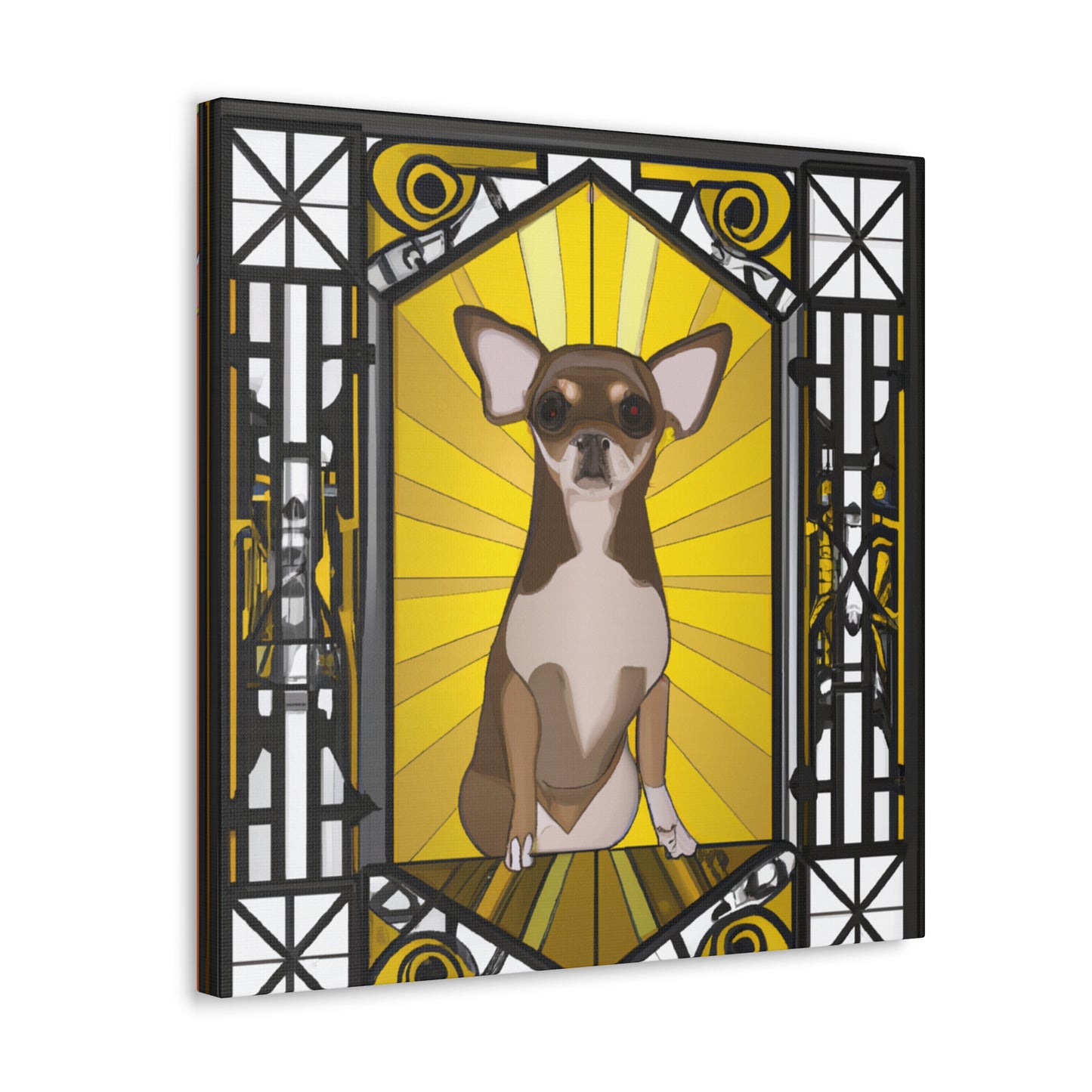 Radiating Chihuahua Splendor - Canvas