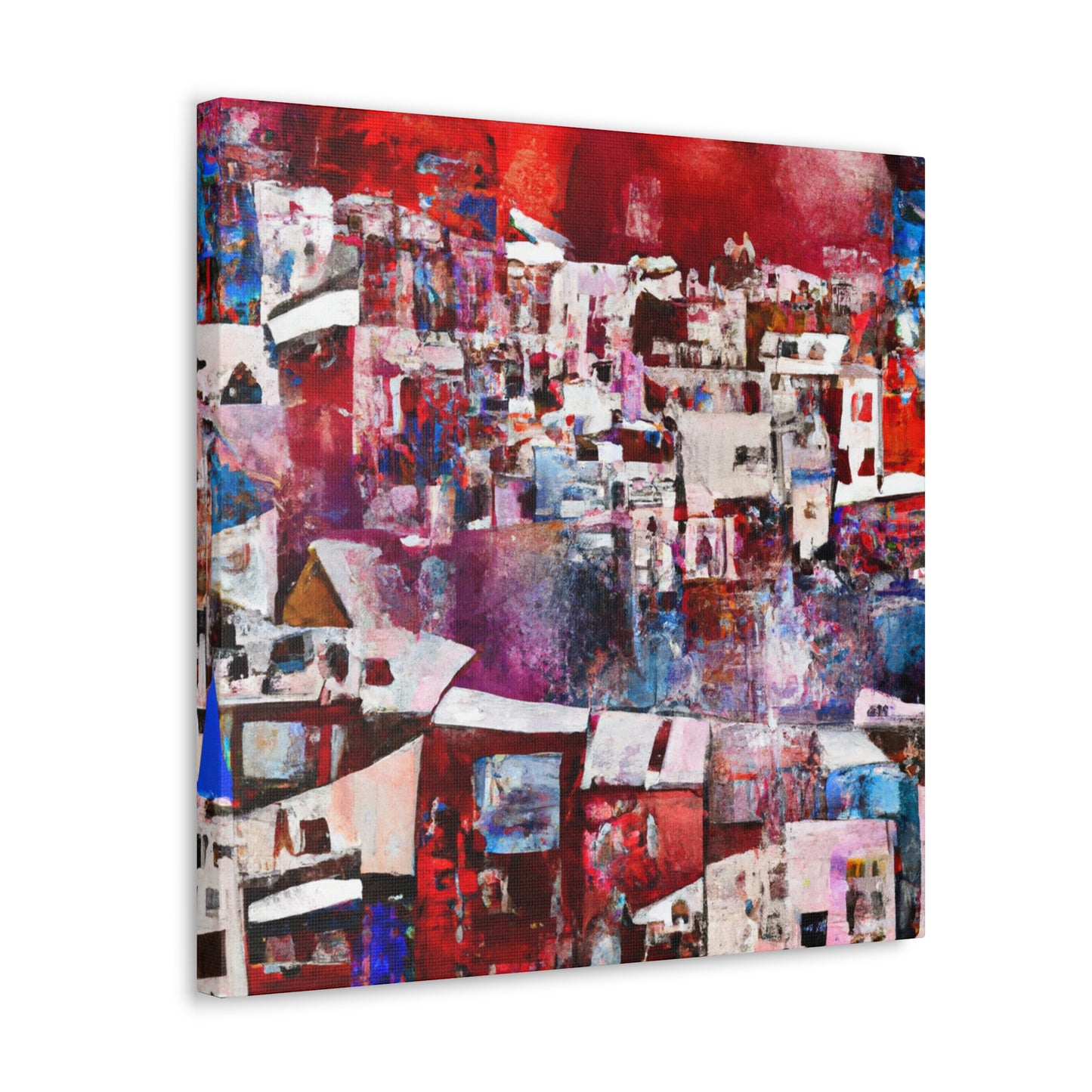 "City Square Deco Dream" - Canvas