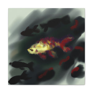 Guppy's Expressionistic Dream - Canvas