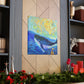 Whale in Impressionism - Canvas