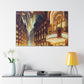 Enigmatic City Lights - Canvas