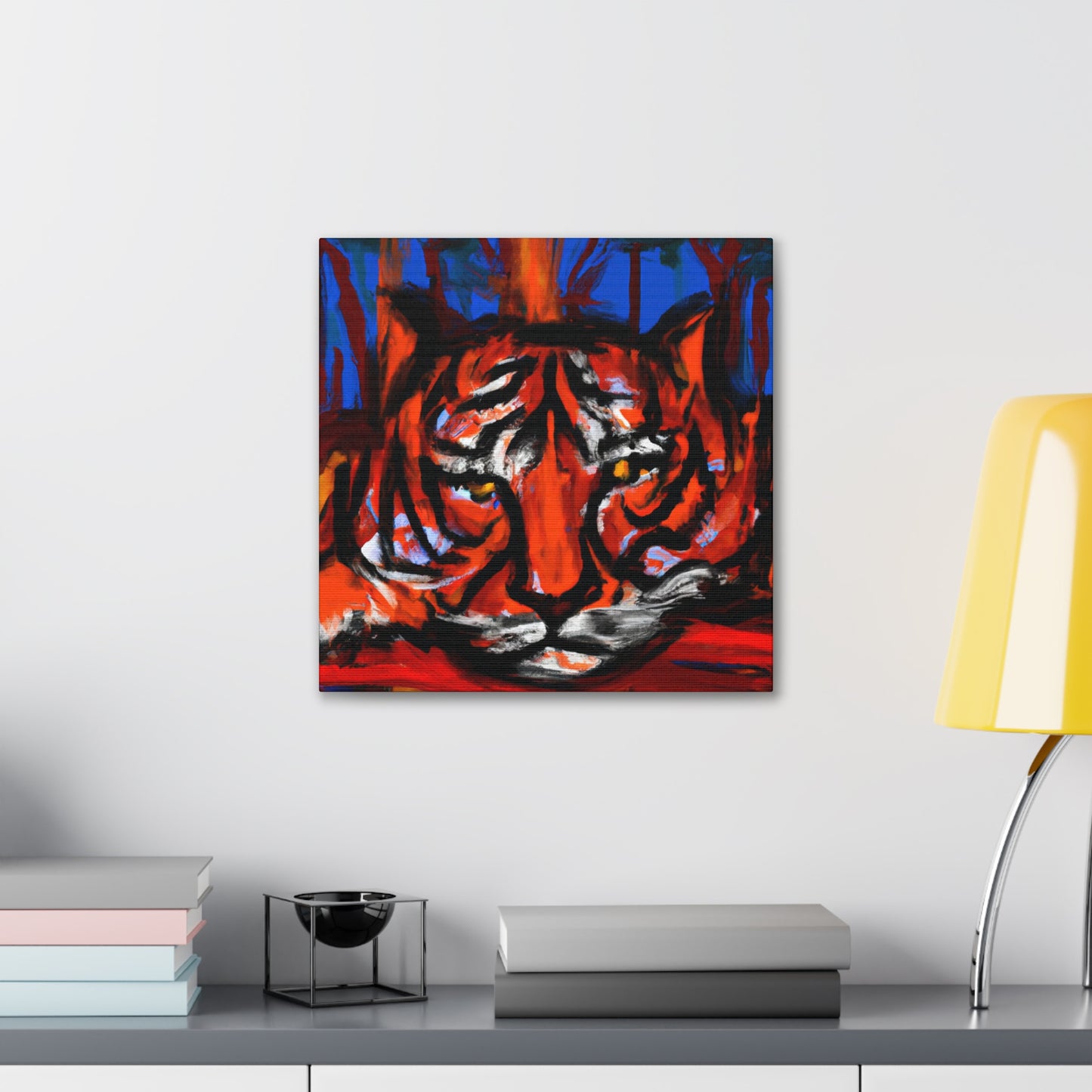 Tiger in the Wilderness - Canvas