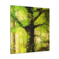 "Beech Tree, Serene Beauty" - Canvas