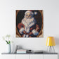 Santa's Rococo Joy - Canvas