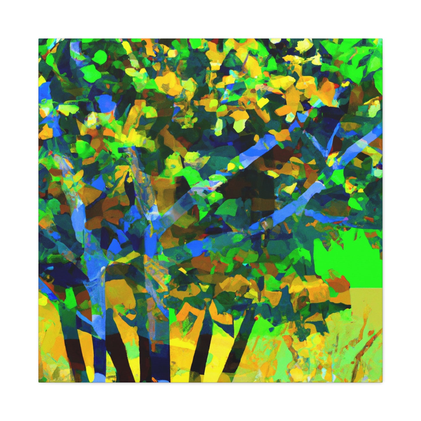 "Beech Tree Contemplation" - Canvas