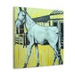 Mule of bygone days - Canvas