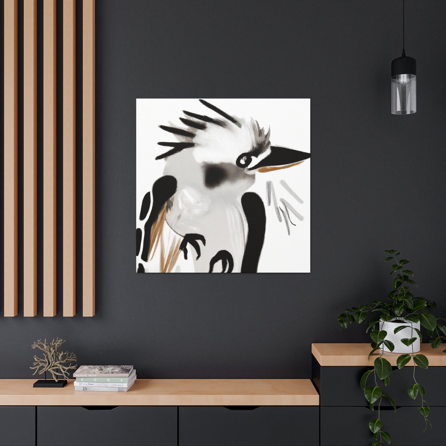 "Kookaburra in Flight" - Canvas