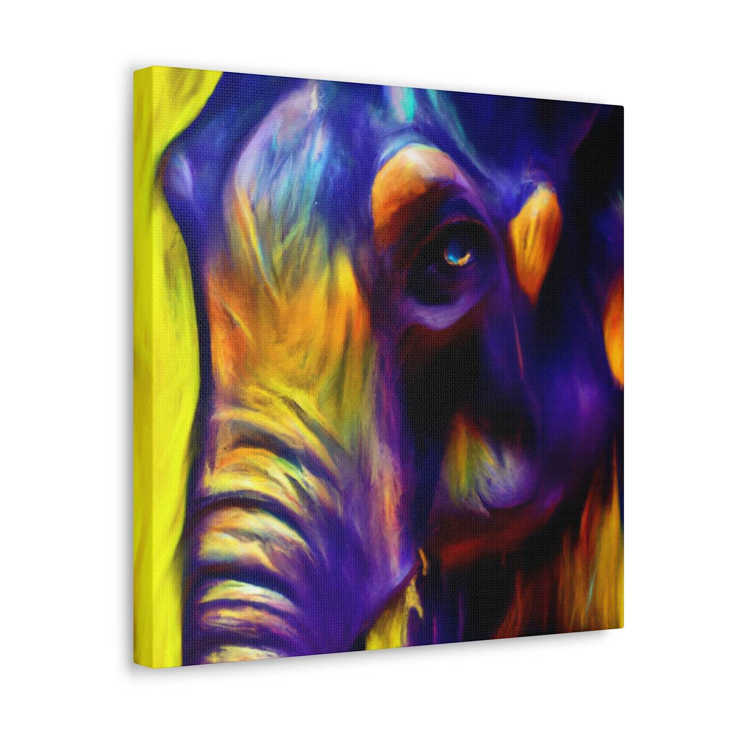 "Indian Elephant Majesty" - Canvas